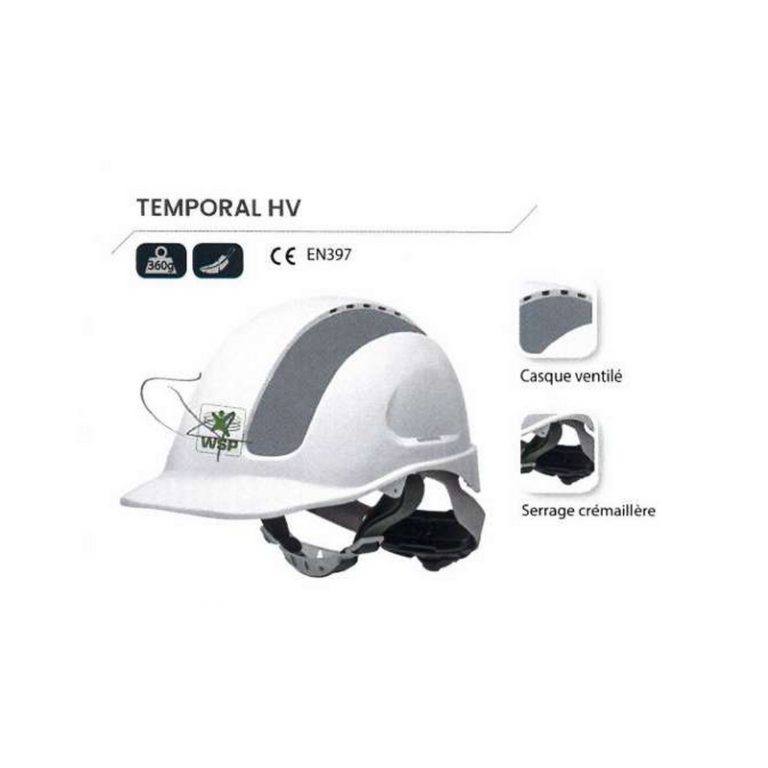 Casque de chantier TEMPORAL HV