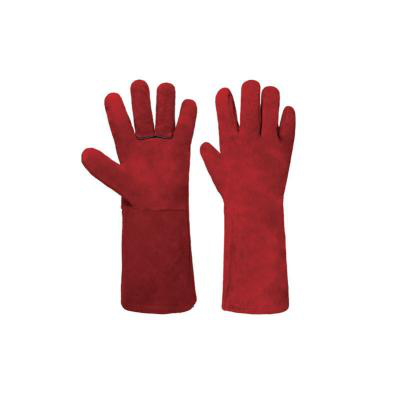 Gants de soudage rouges